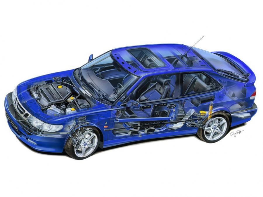  Saab 9-3 Viggen Coupe 1999 года  (фото 7 из 7)